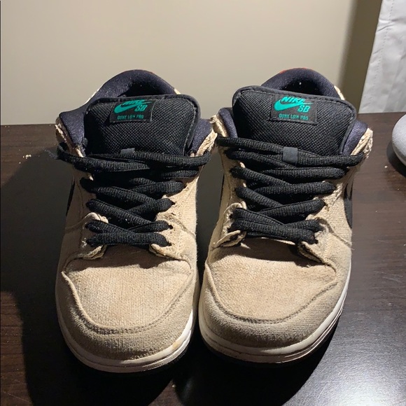 !!!!!Sold!!!!!Used nike sb dunk “hemp” size 9.5 - Picture 4 of 8
